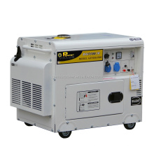 Valor de potencia 5KVA Conjunto de generador diesel silencioso, Generador ATS para la venta